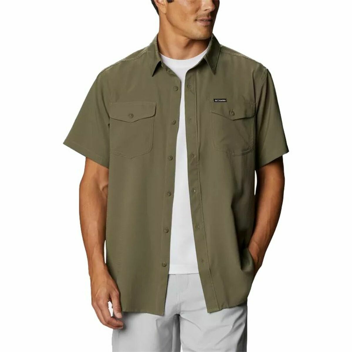 Shirt Columbia Utilizer™ II Solid Short Olive