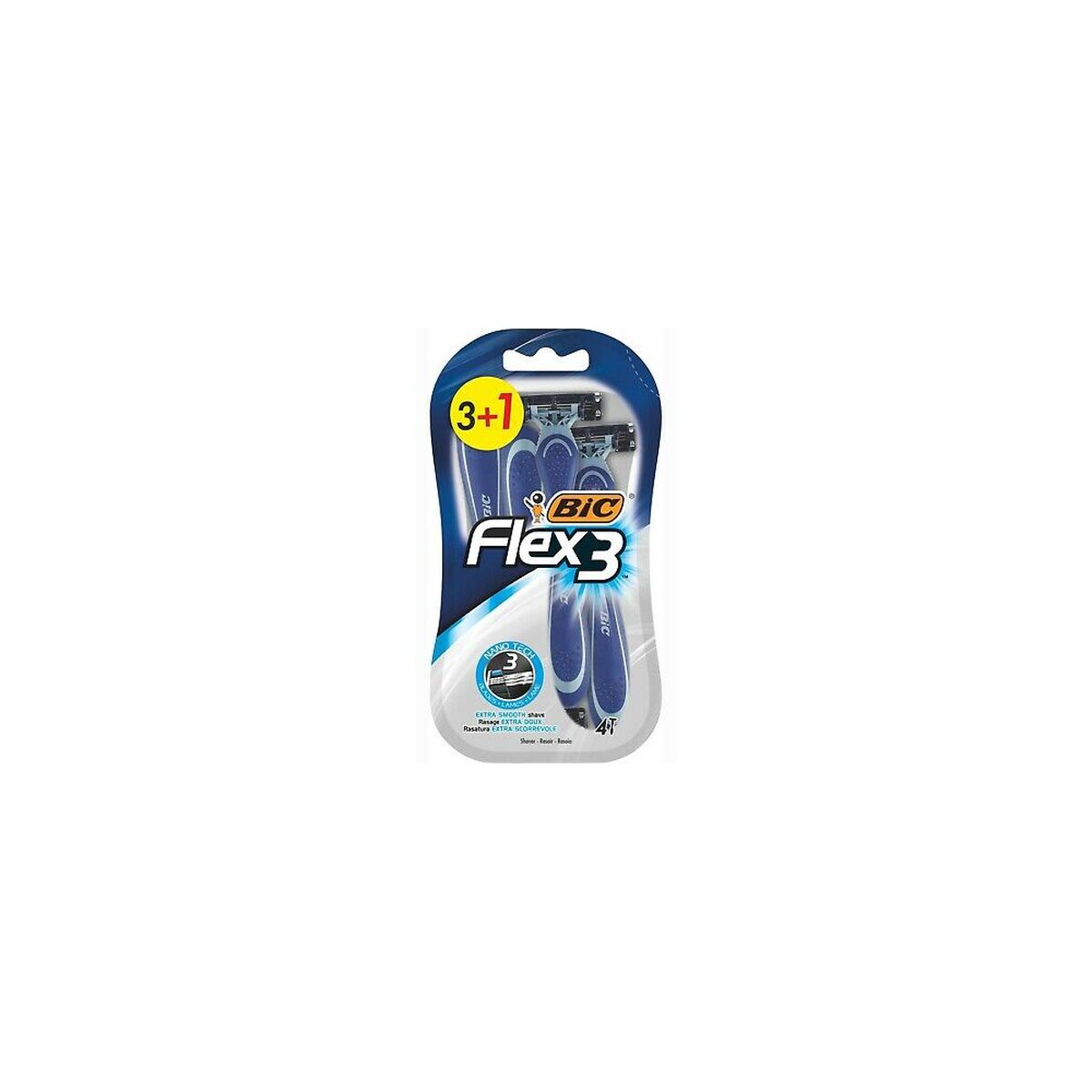 Rasoir Bic Flex3 (4 uds)