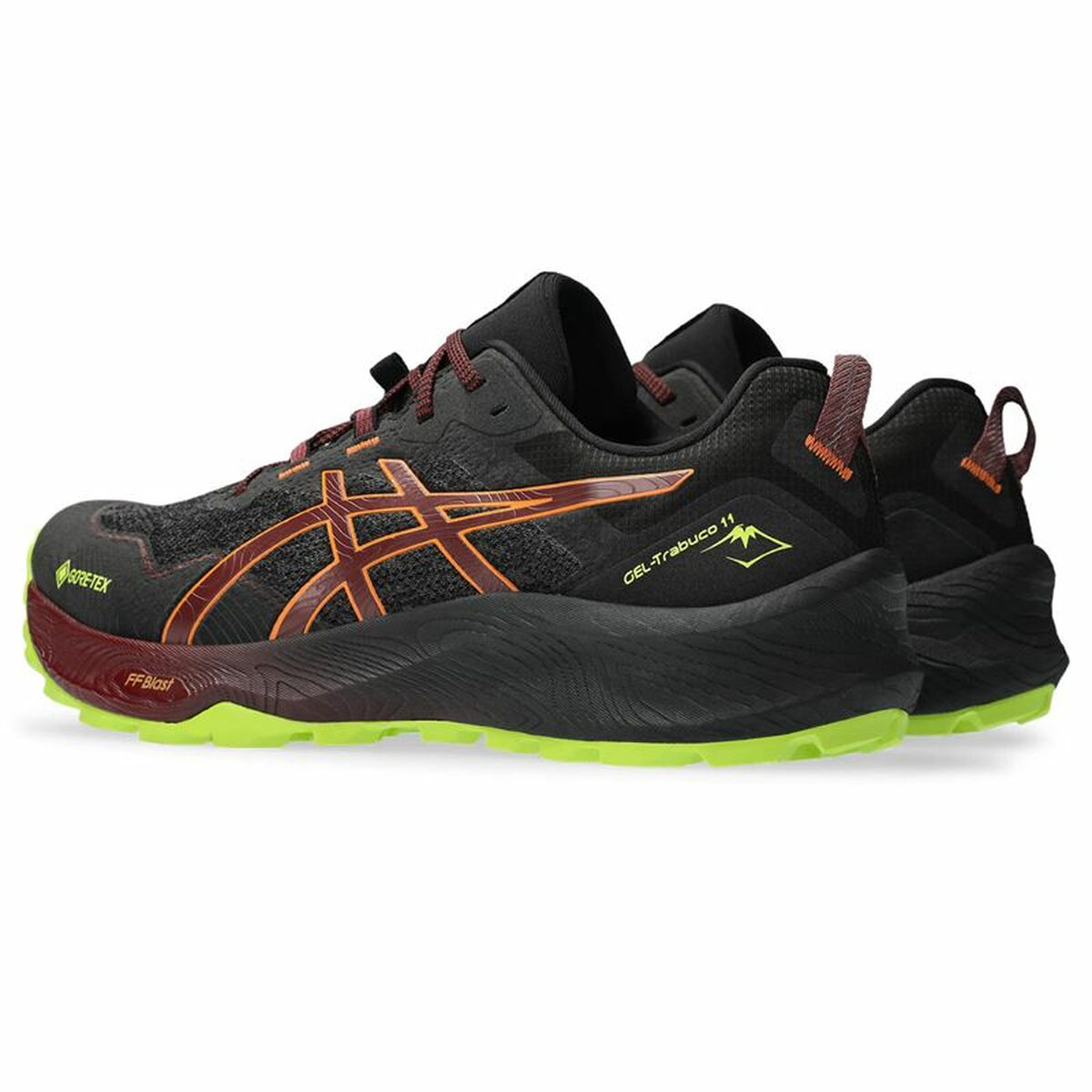 Chaussures de Running pour Adultes Asics Gel-Trabuco 11 Gtx Montagne Homme Noir