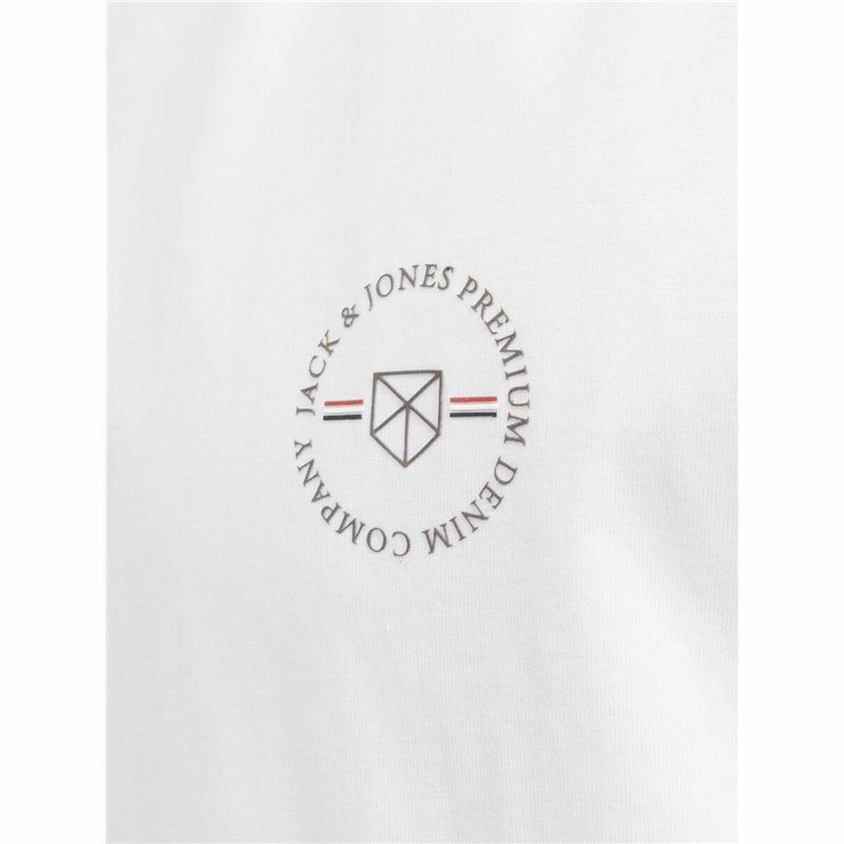 Maglia a Maniche Corte Uomo Jack & Jones lushield Bianco Uomo