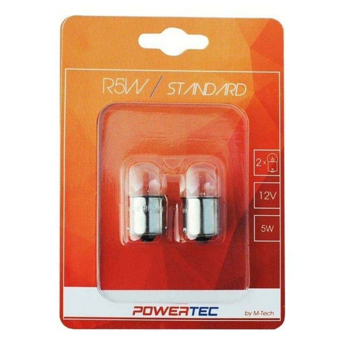 Ampoule pour voiture MTECPTZ30-02B M-Tech MTECPTZ30-02B R5W 5W 12V (2 Pièces)