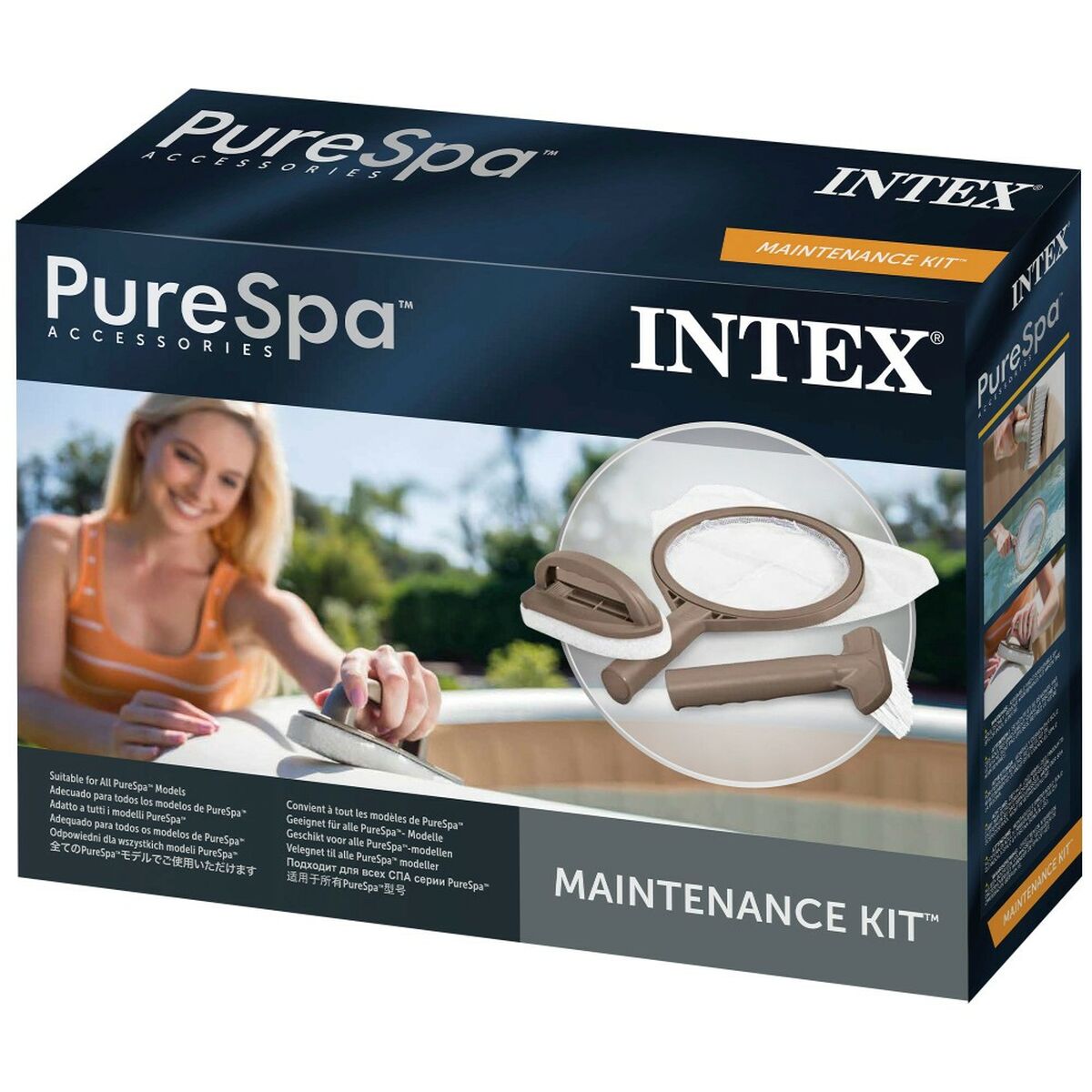 Kit di Manutenzione per Piscine Intex 28004 37 x 21 x 23 cm