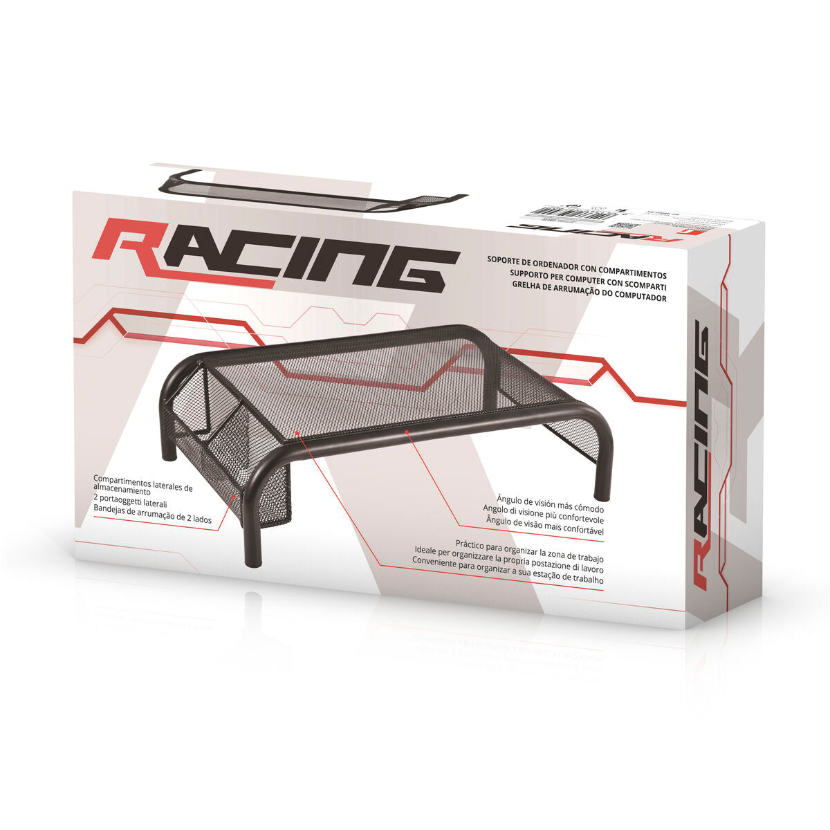 Scaffale Bergner 42 x 23 x 10 cm Nero