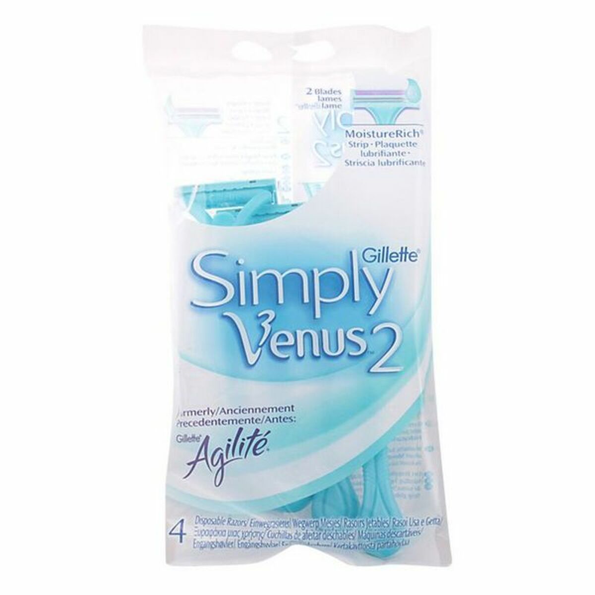Rasoirs Jetables Venus Gillette Simply (4 uds)