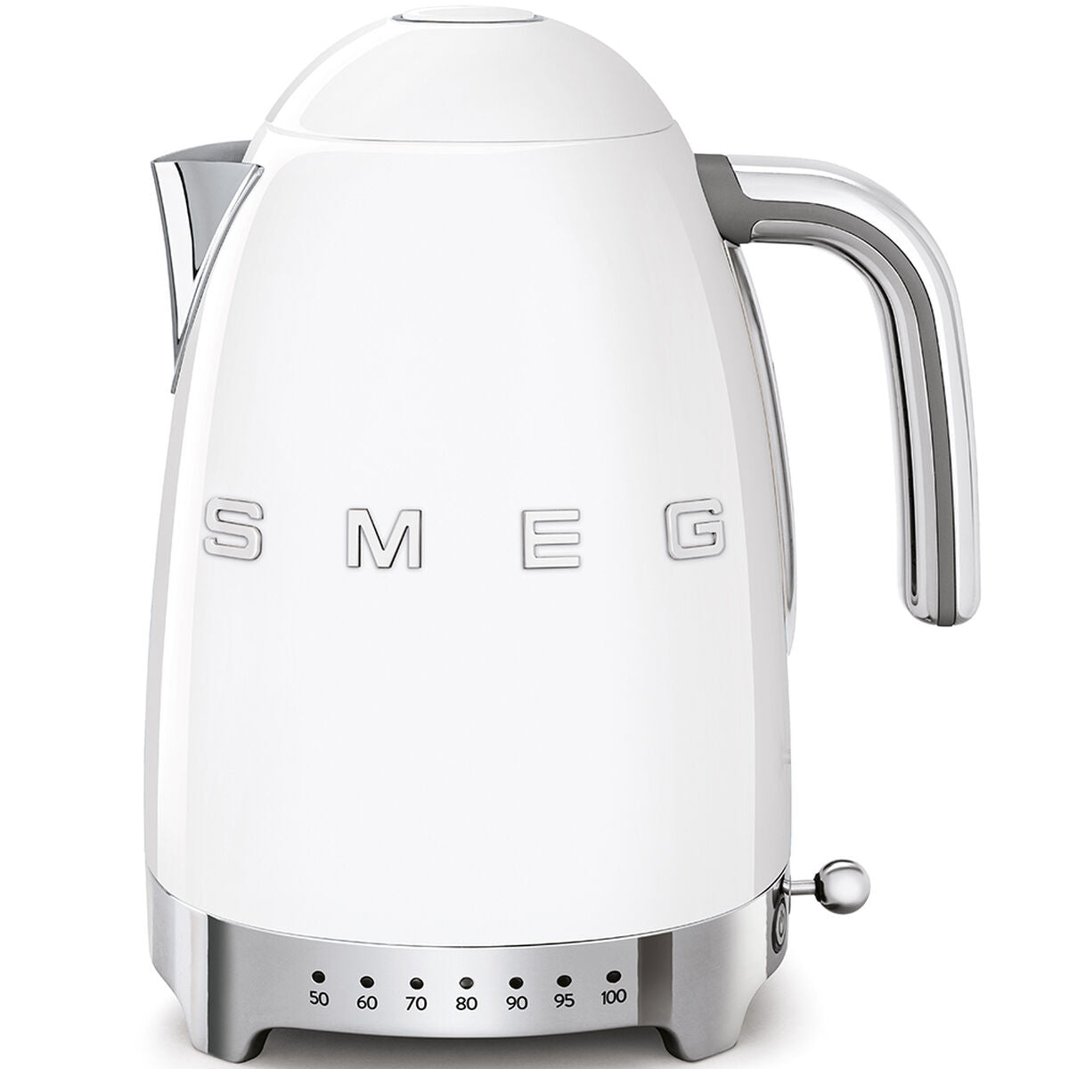 Bollitore Smeg Bianco Acciaio inossidabile Plastica 2400 W 1,7 L