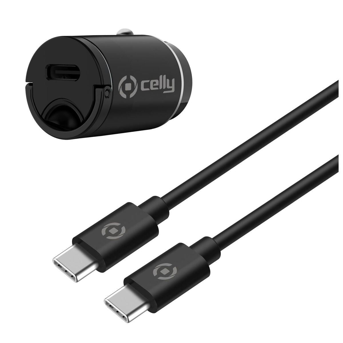 Chargeur portable Celly Noir