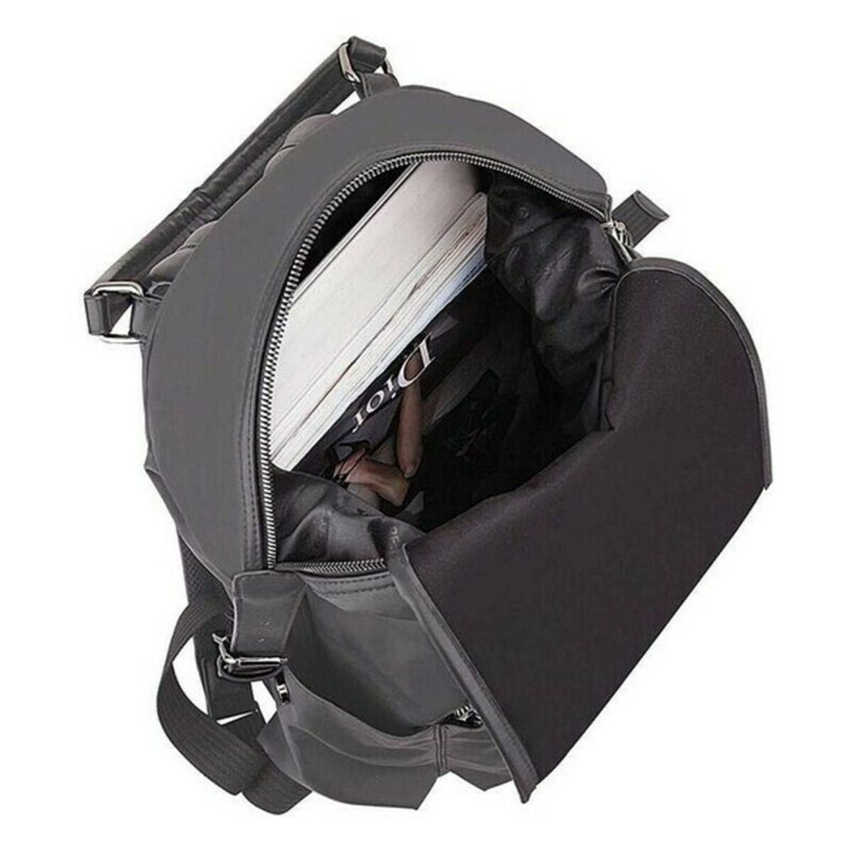 Tablet Backpack Bestlife PU LAMINATED 13,3'' Dark grey 28 x 38 x 15 cm