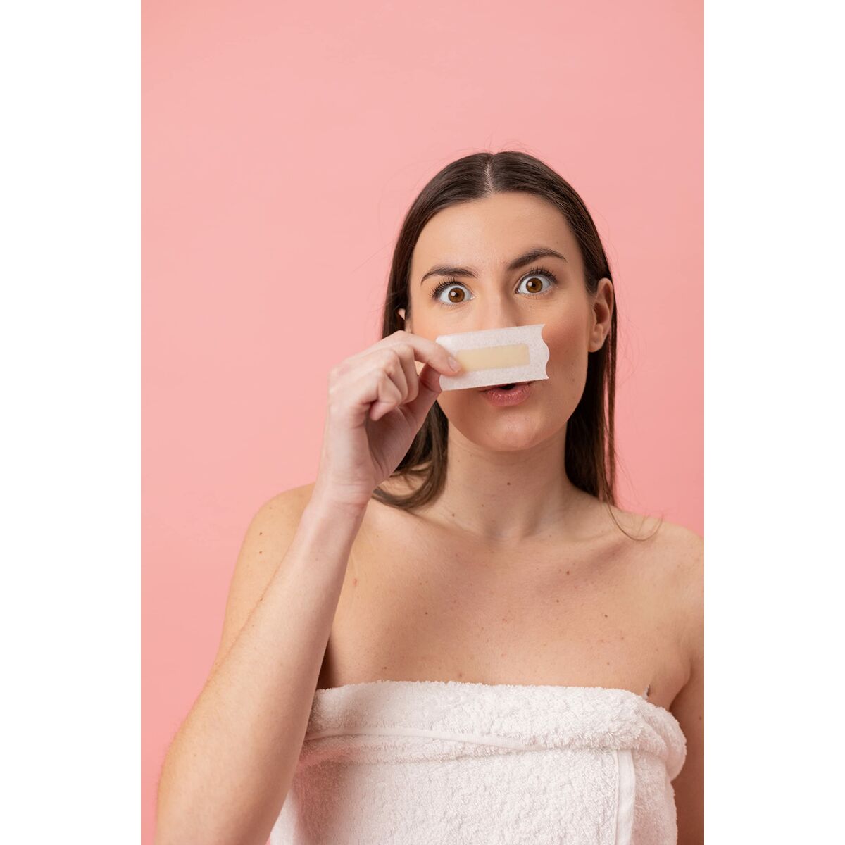 Strisce Depilatorie Viso Bodynatur Olio di Mandorle (12 uds)