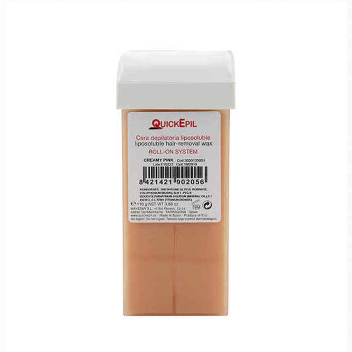 Cire Épilatoires Corporelle Quickepil Quickepil Roll-On Rose clair