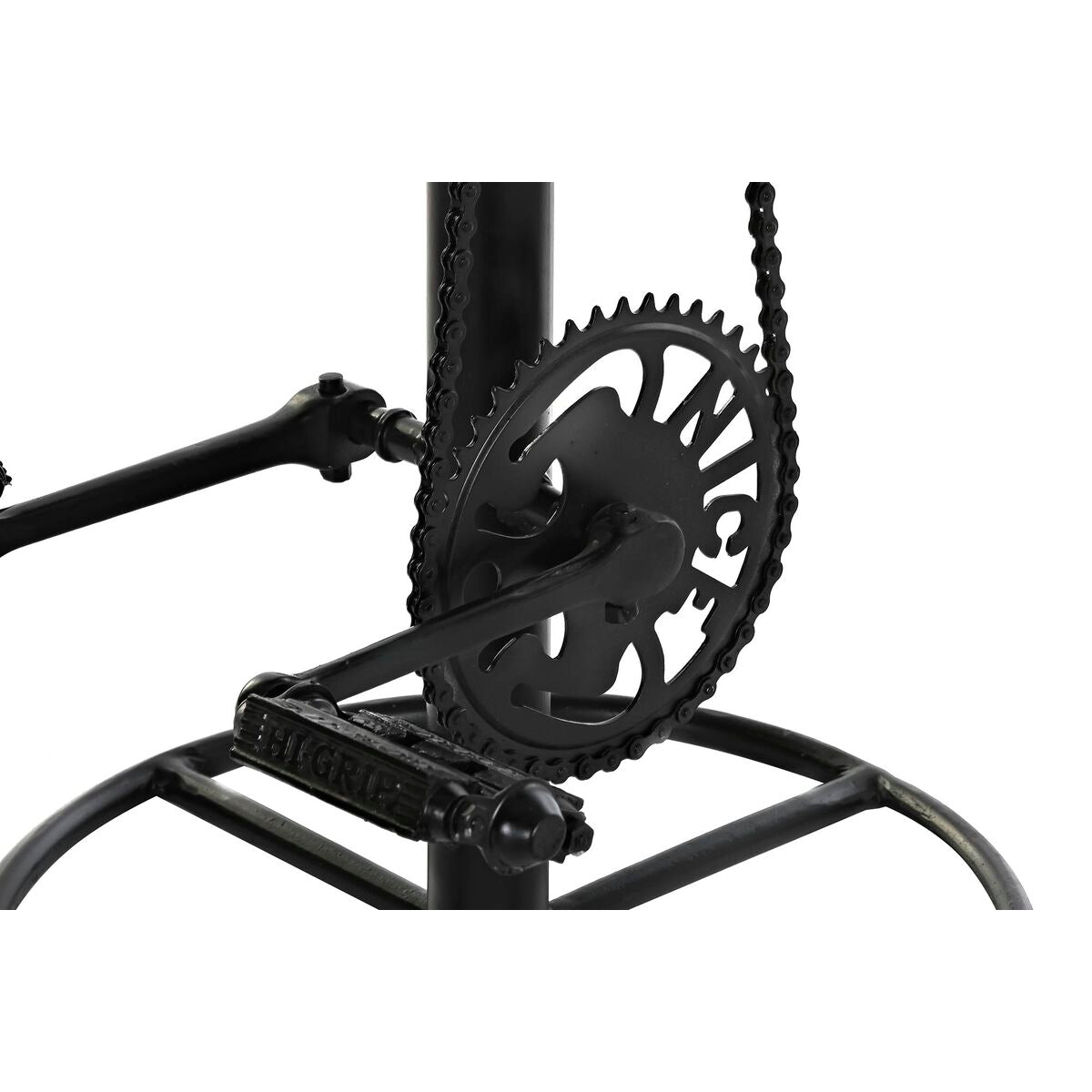 Sgabello DKD Home Decor Marrone Nero Metallo 45 x 45 x 118 cm