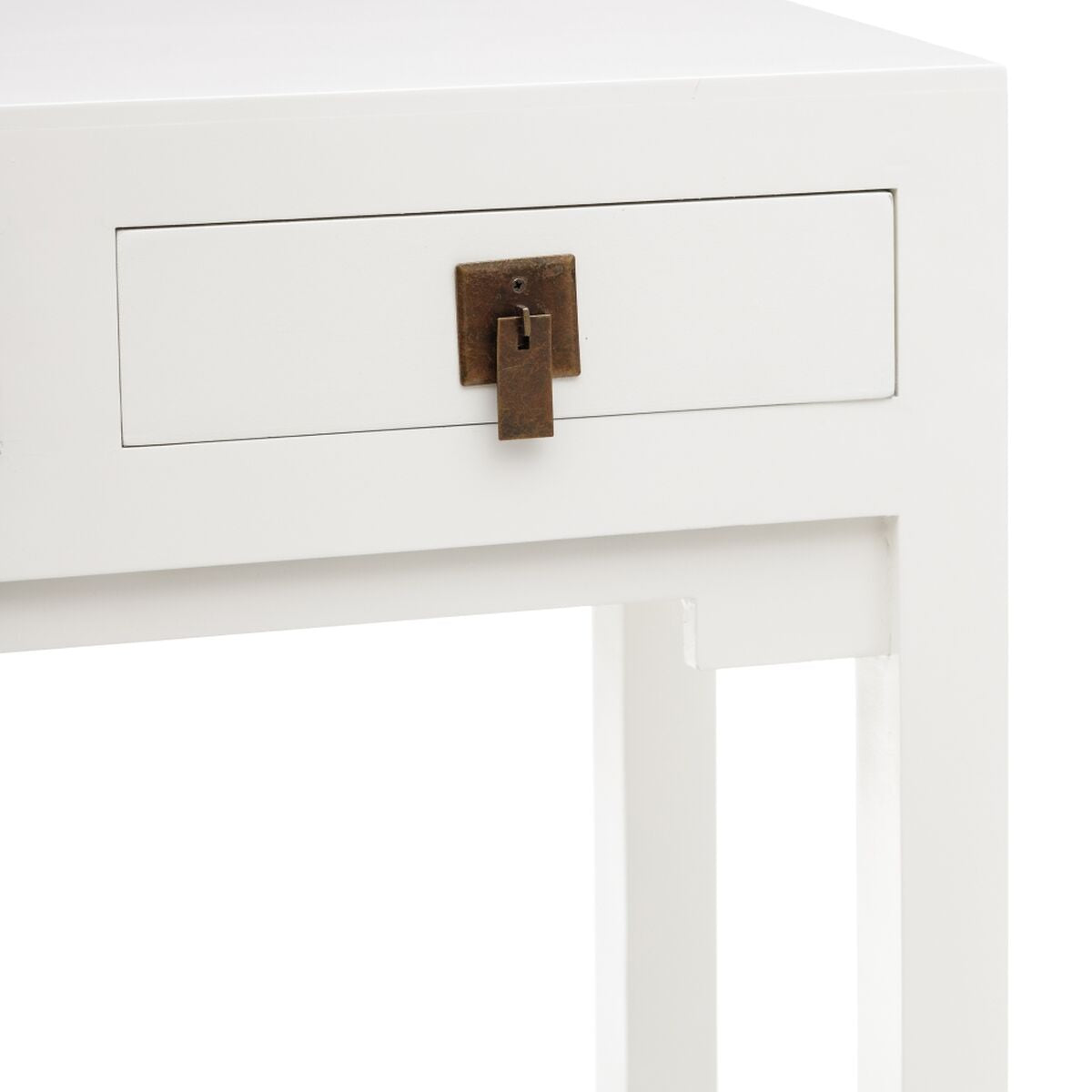 Desk NEW ORIENTAL 95 x 30 x 80 cm Wood White DMF