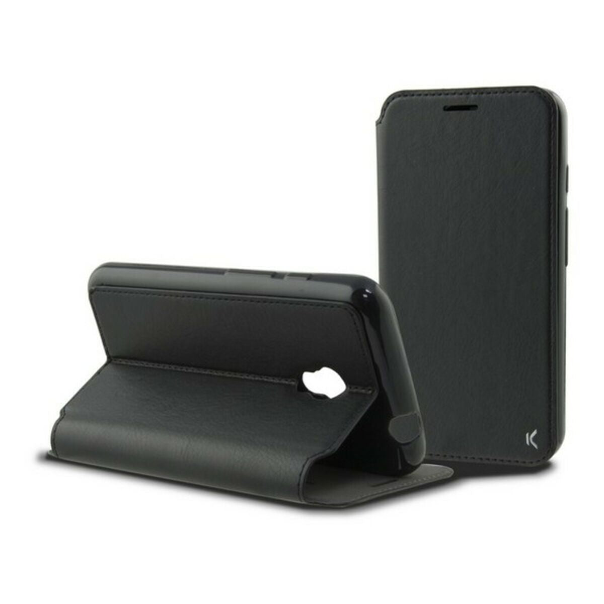 Custodia Folio per Cellulare Alcatel Pixi 4 Flex Nero