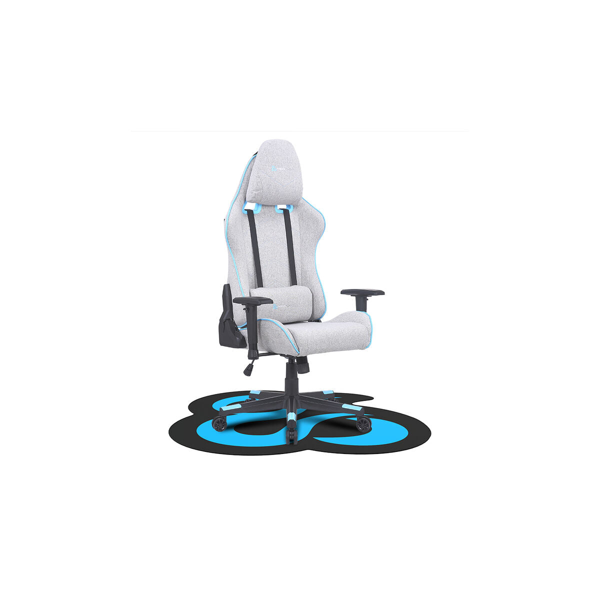 Gaming Mat Newskill NS-FLOORPAD Black Black/Blue