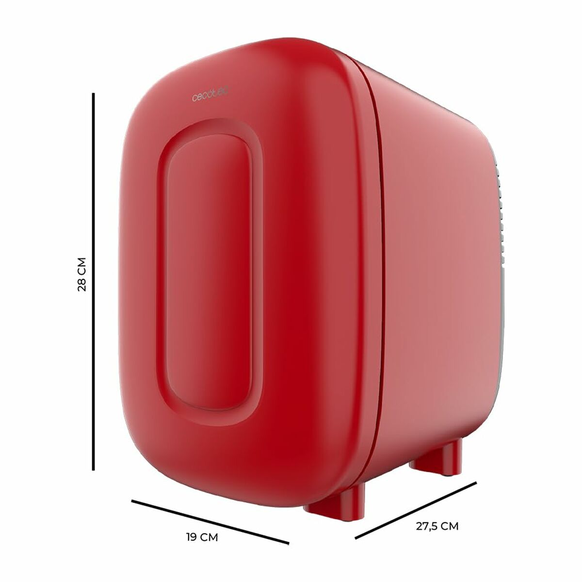 Mini Fridge Cecotec Bora Red