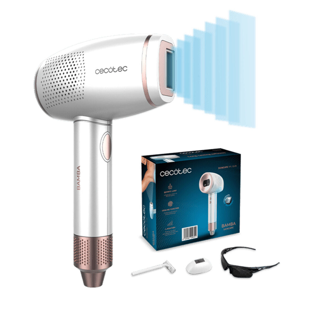 Épilateur électrique Cecotec BAMBA SKINCARE