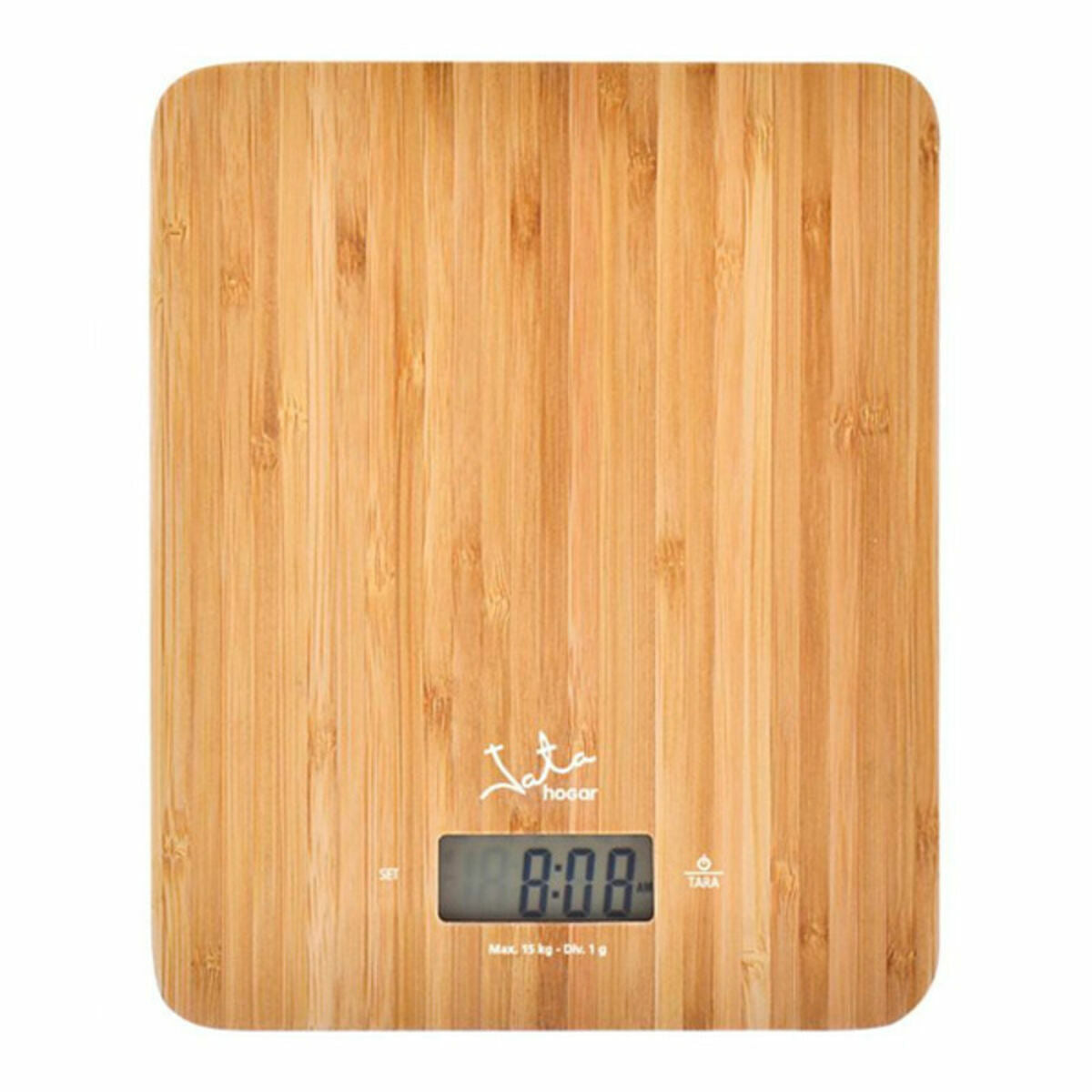Digital Kitchen Scale Bambú JATA 720 * Brown