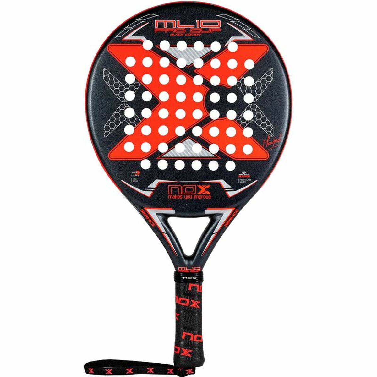 Padel Racket Nox ML10 Pro Cup Rough Surface 23 Black