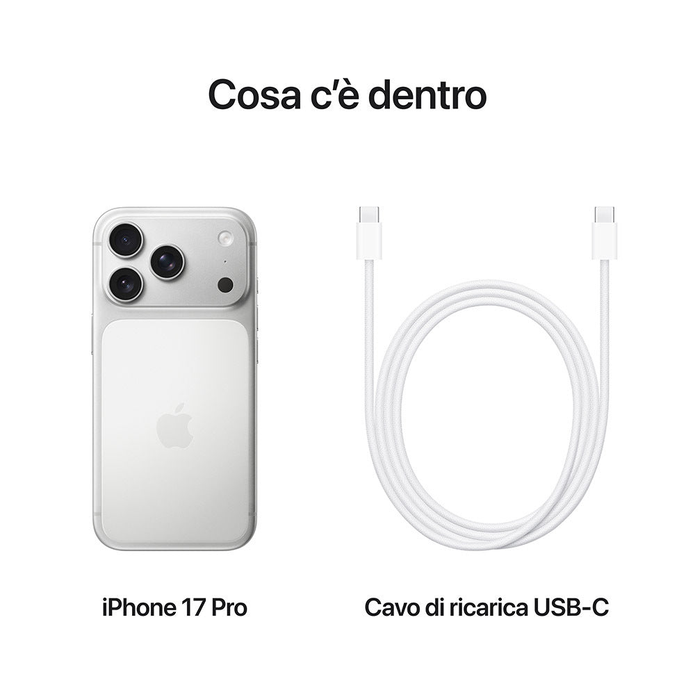 Apple iPhone 17 Pro 256GB Argento