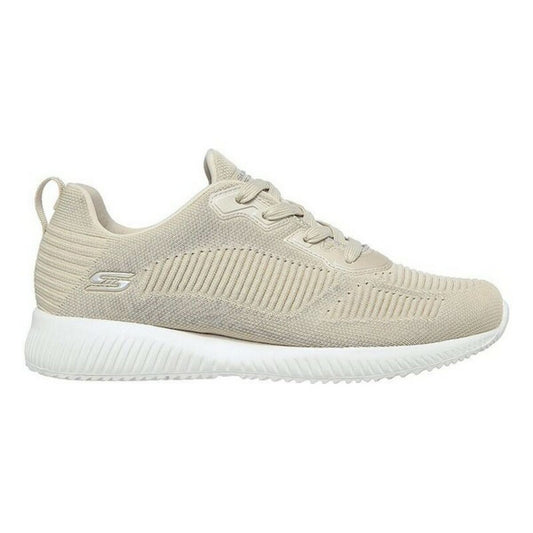 Scarpe da Donna per Camminare Skechers BOBS SQUAD 32504  Beige