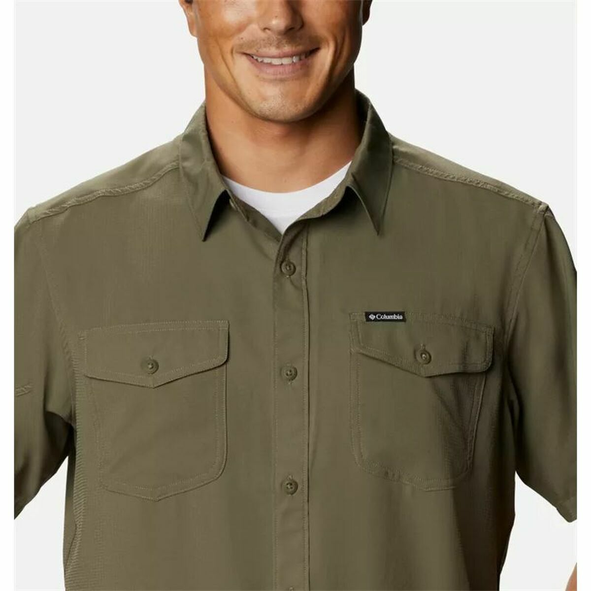 Shirt Columbia Utilizer™ II Solid Short Olive