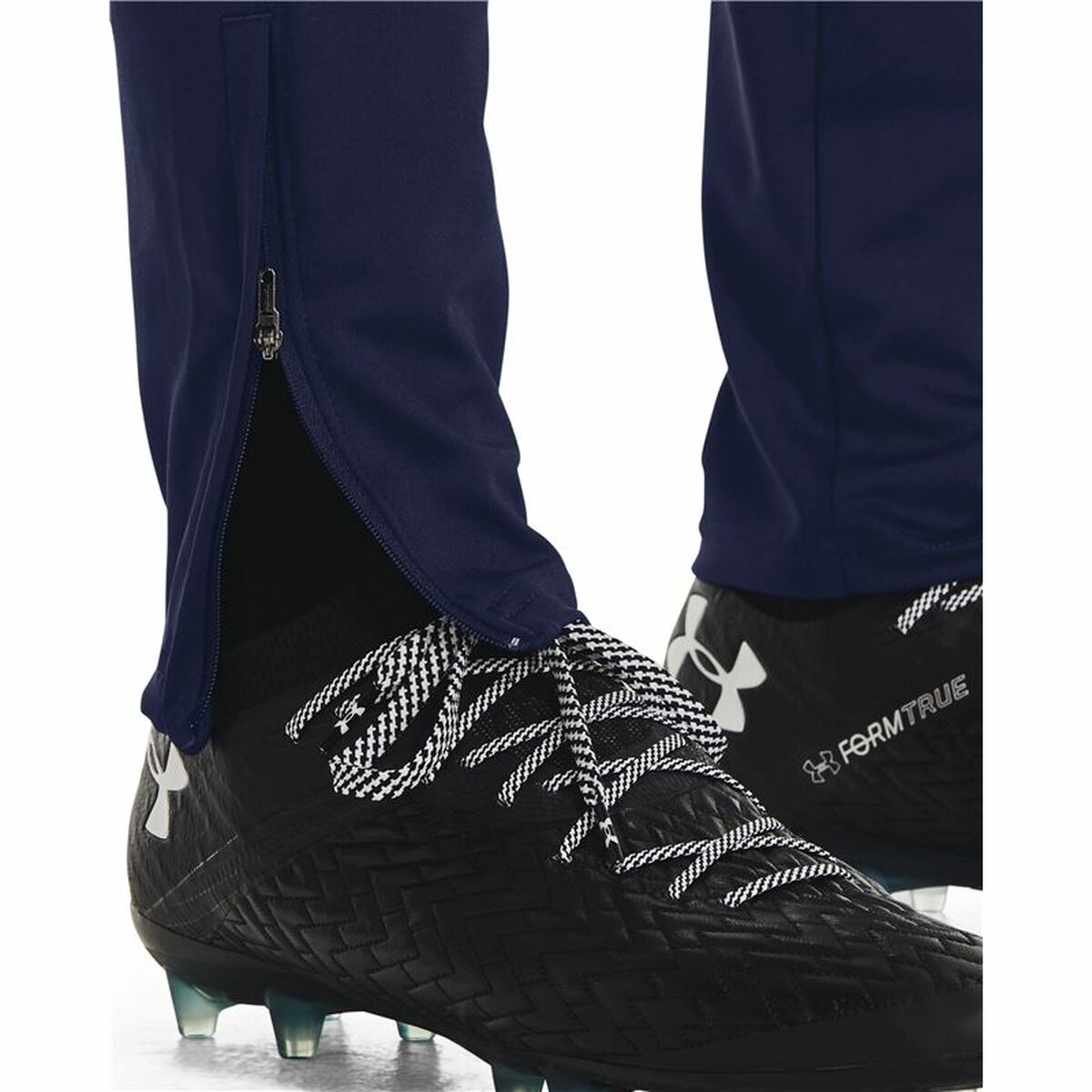 Football Training Trousers for Adults Under Armour Blue Men