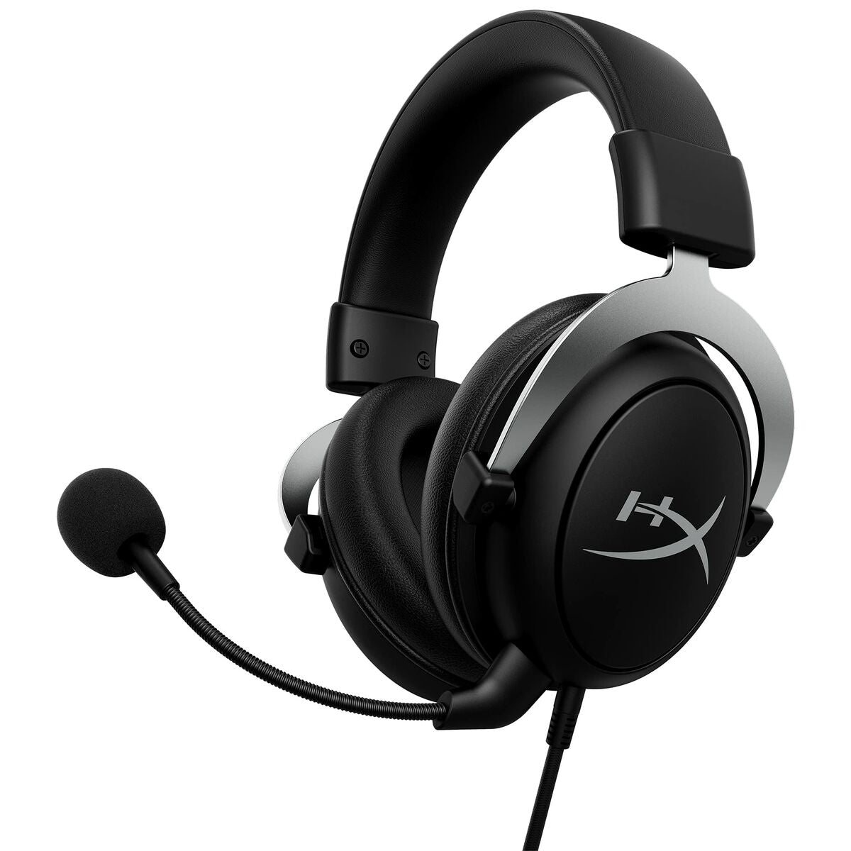 Gaming Headset with Microphone Hyperx Auriculares gaming HyperX CloudX (negro-plata) - Xbox