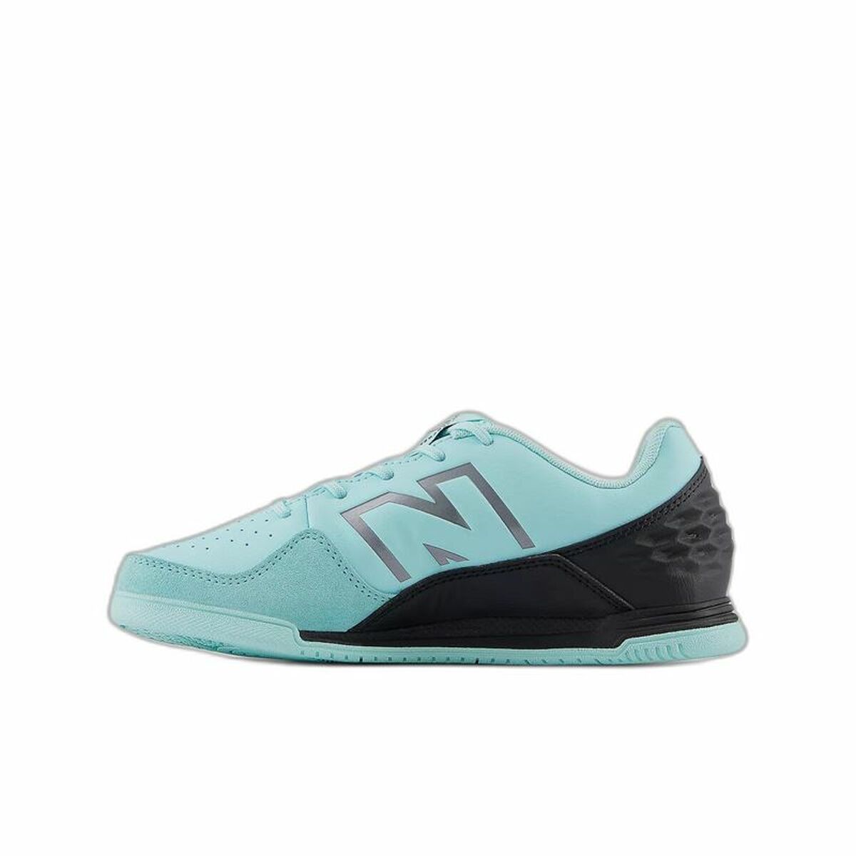 Chaussures de Futsal pour Enfants New Balance Audazo v6 Bleu clair