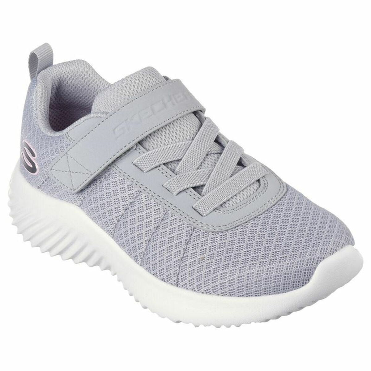 Scarpe Sportive per Bambini Skechers Bounder - Cool Grigio