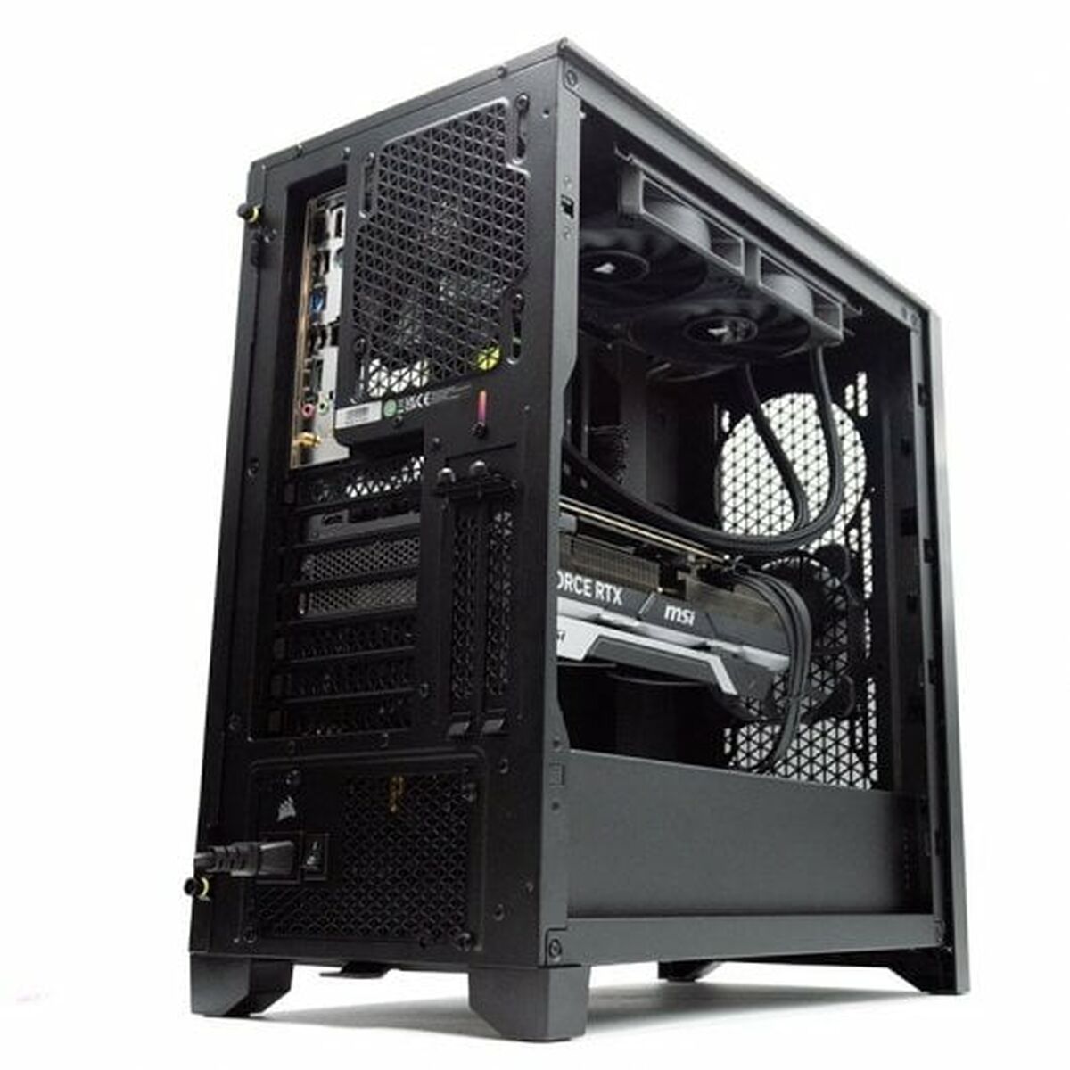PC da Tavolo PcCom PCC-STD-13700K-4080-BLKW NVIDIA GeForce RTX 4080 i7-13700K 32 GB RAM 2 TB SSD