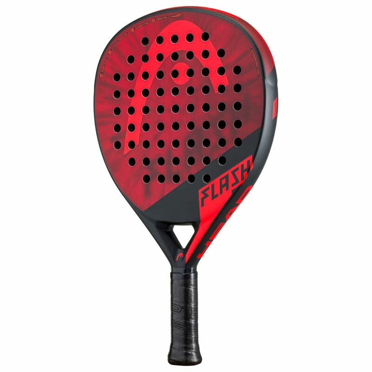 Padel Racket Head Flash 2023 Red