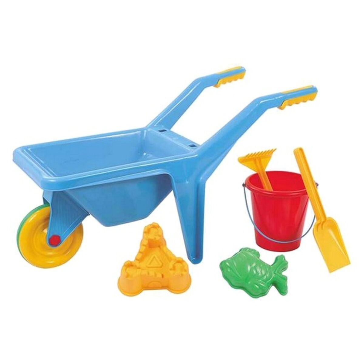 Beach Cart Set with Accessories AVC 13078 (6 pcs) 63 x 34 x 30 cm