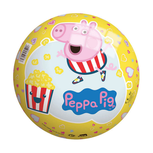 Ball Peppa Pig Yellow PVC