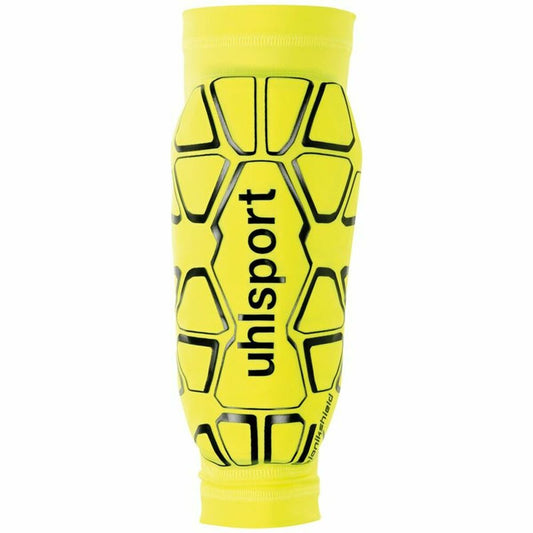 Protège-tibias de Football Uhlsport Bionikshield  Jaune S