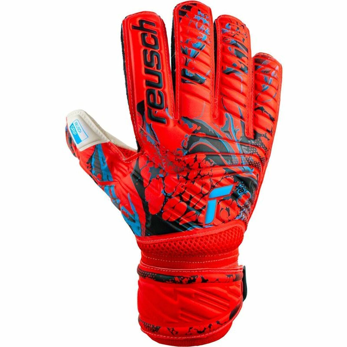 Gants de Gardien de But Reusch Attrakt Grip Rouge Adultes