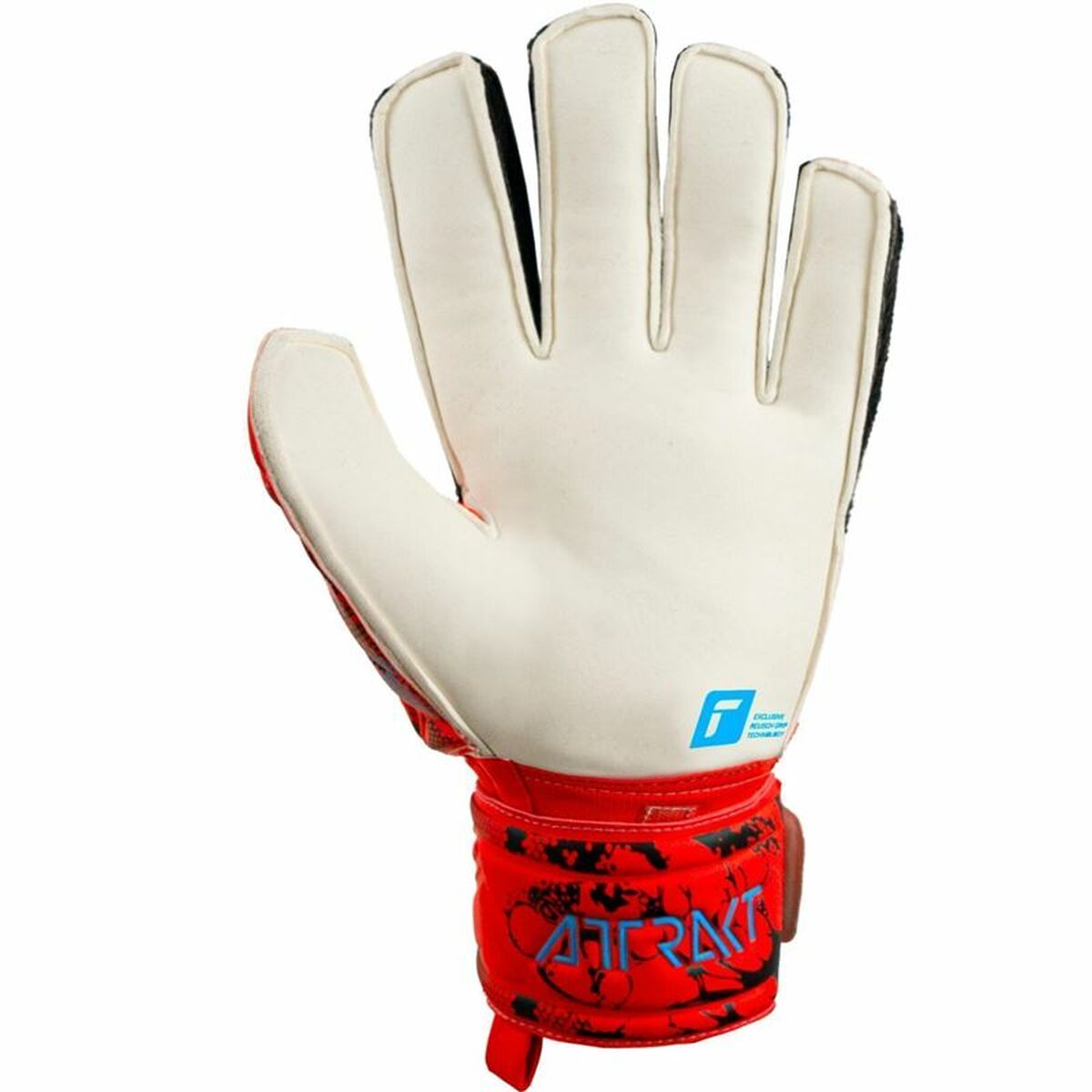 Gants de Gardien de But Reusch Attrakt Grip Rouge Adultes