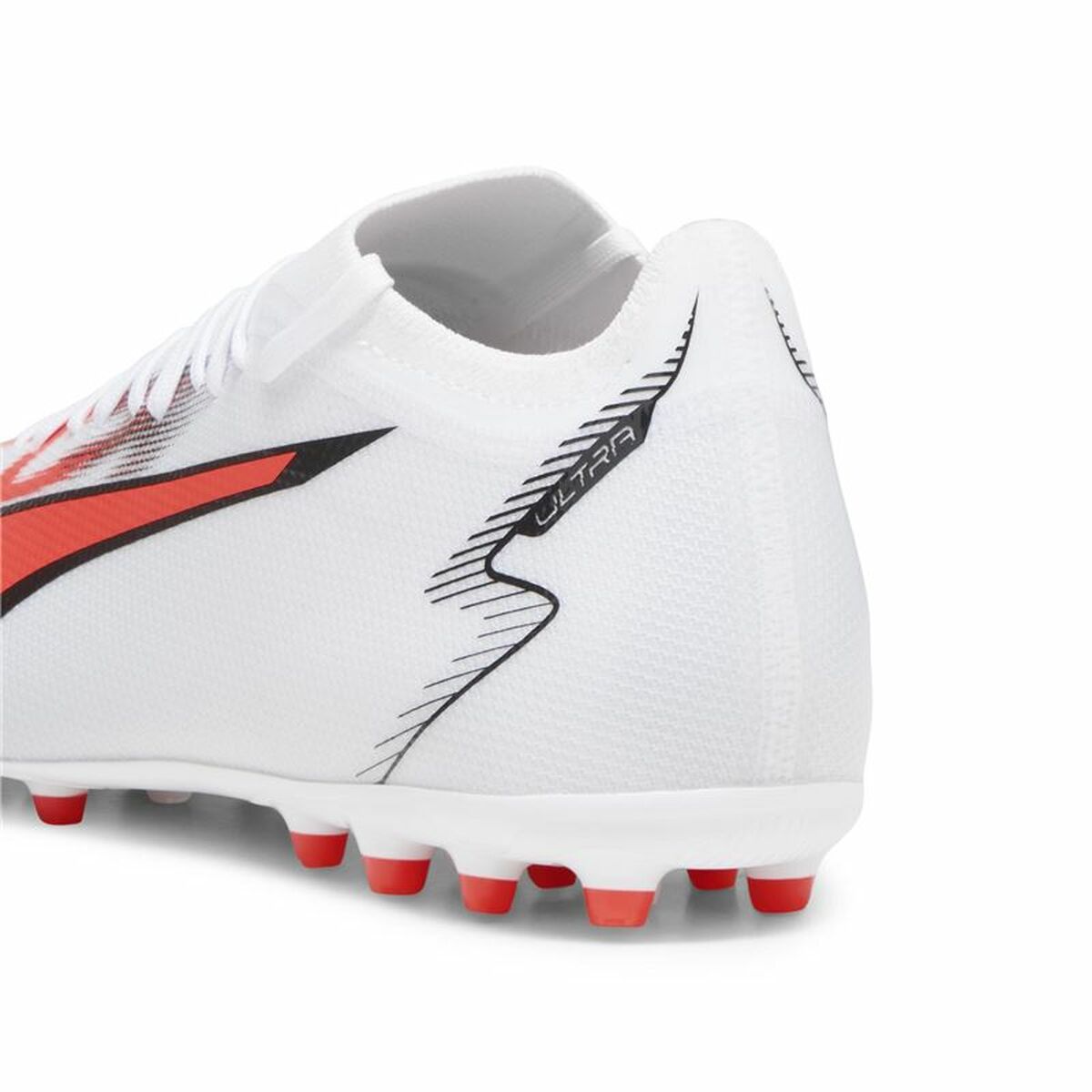 Scarpe da Calcio per Adulti Puma Ultra Match MG Bianco