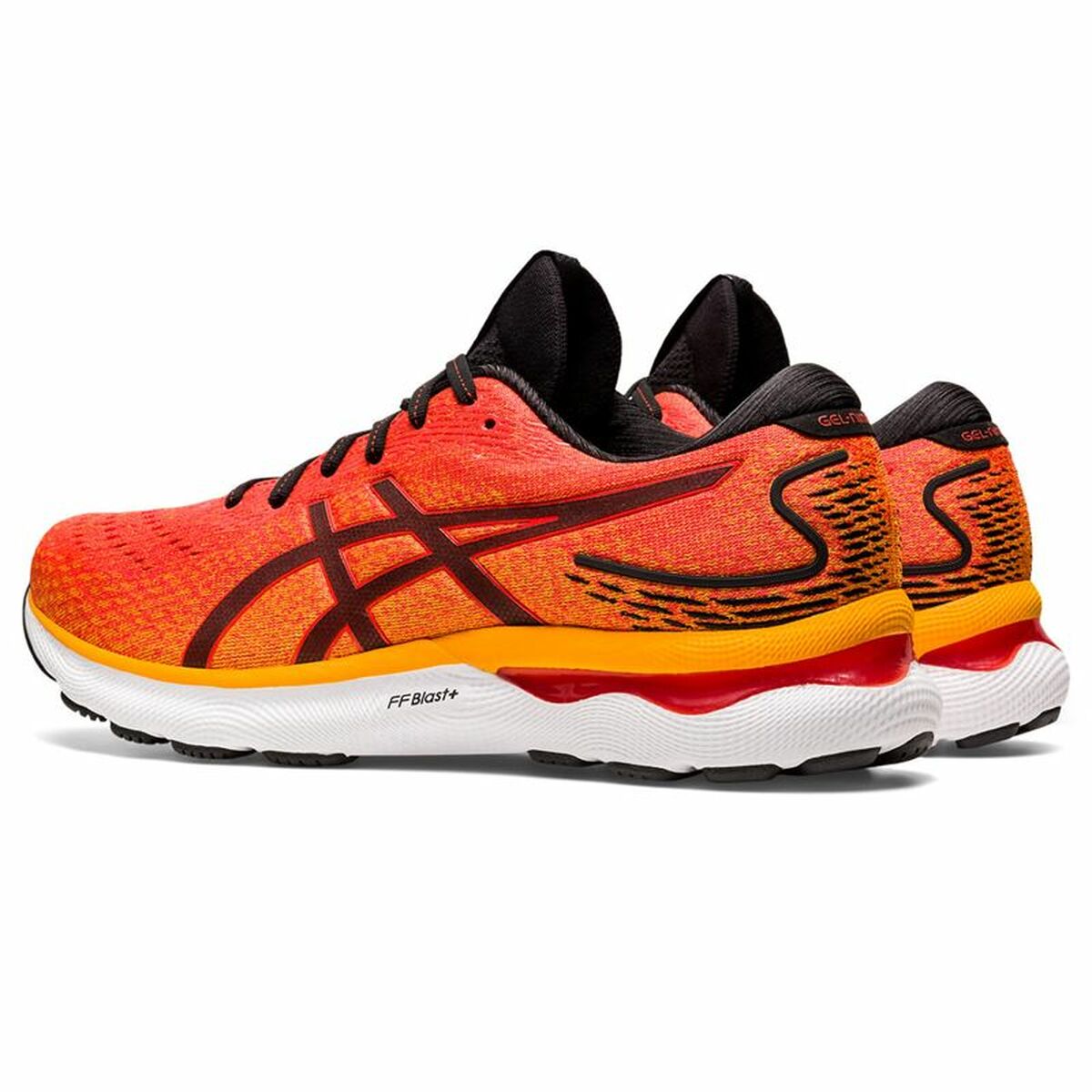 Running Shoes for Adults Asics Gel-Nimbus 24 Orange