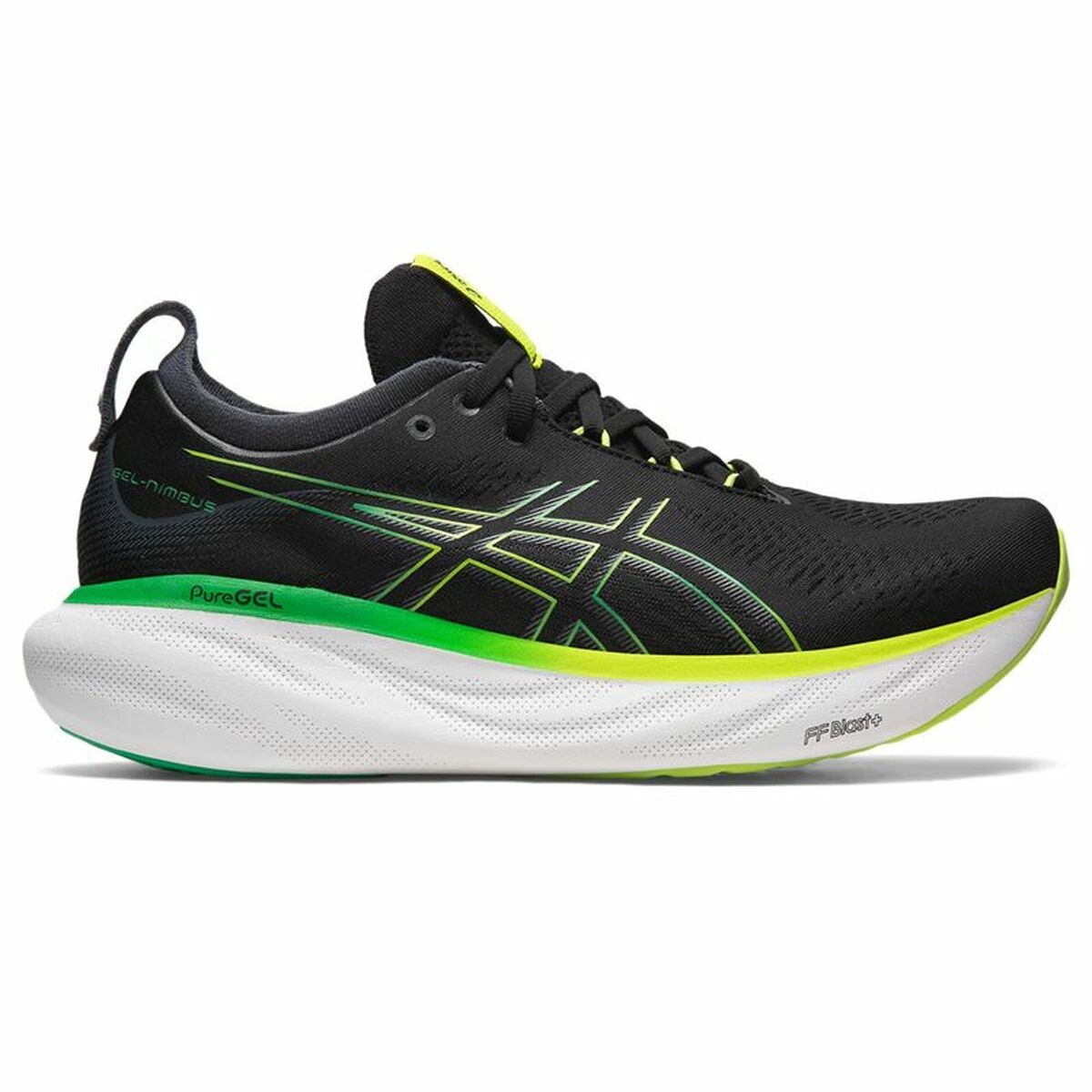 Chaussures de Running pour Adultes Asics Gel-Nimbus 25 Noir Unisexe