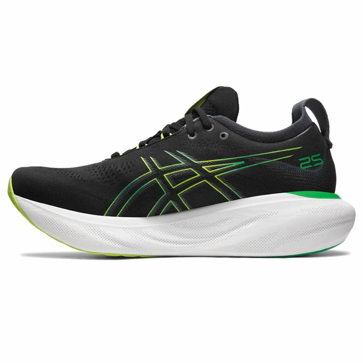 Chaussures de Running pour Adultes Asics Gel-Nimbus 25 Noir Unisexe