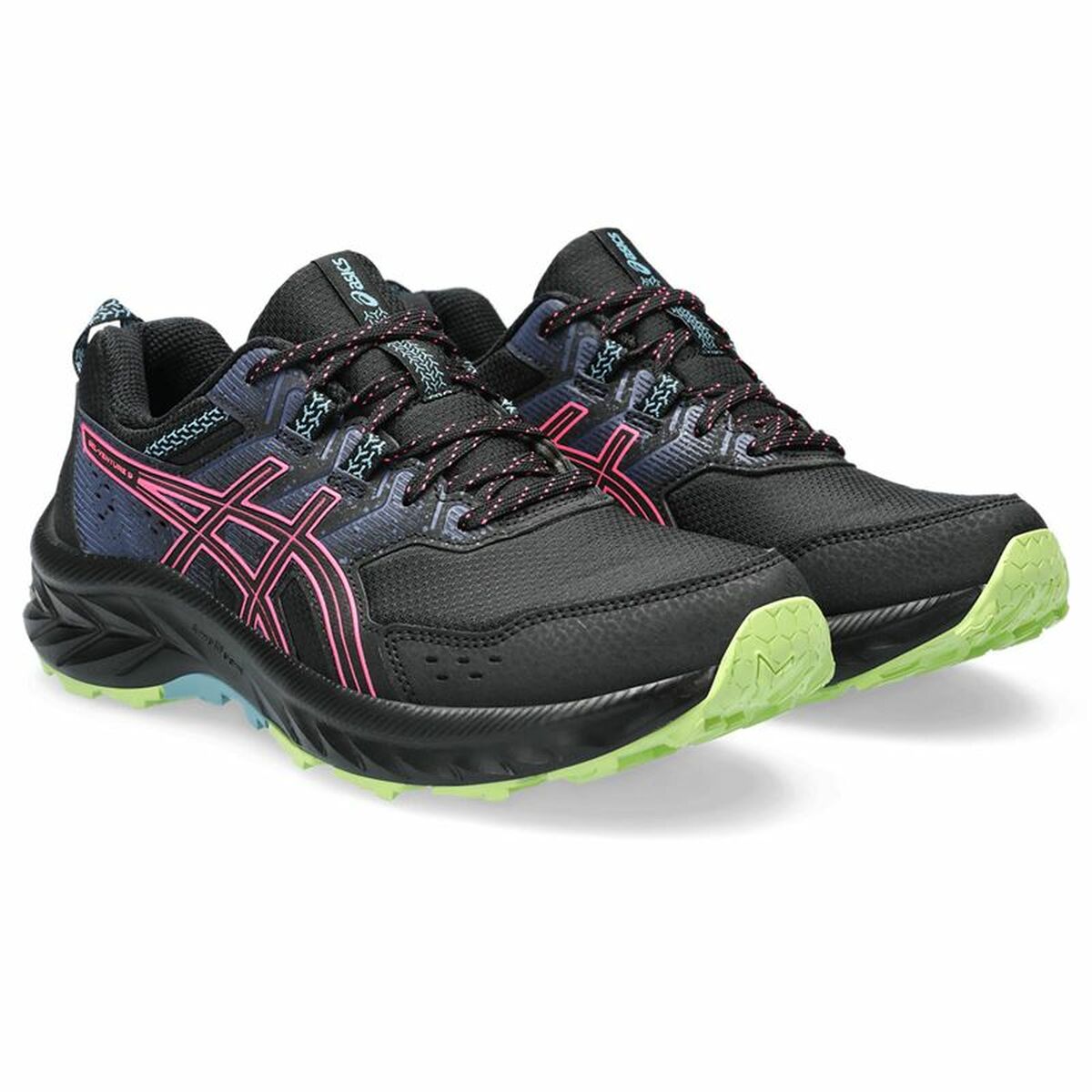 Chaussures de Running pour Adultes Asics Gel-Venture 9  Montagne Femme Noir