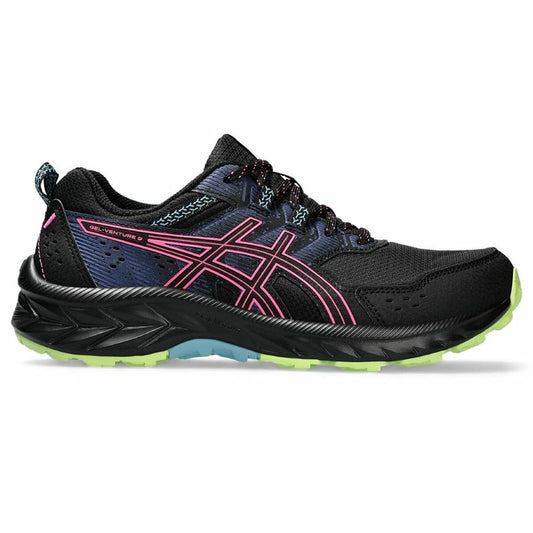 Chaussures de Running pour Adultes Asics Gel-Venture 9  Montagne Femme Noir