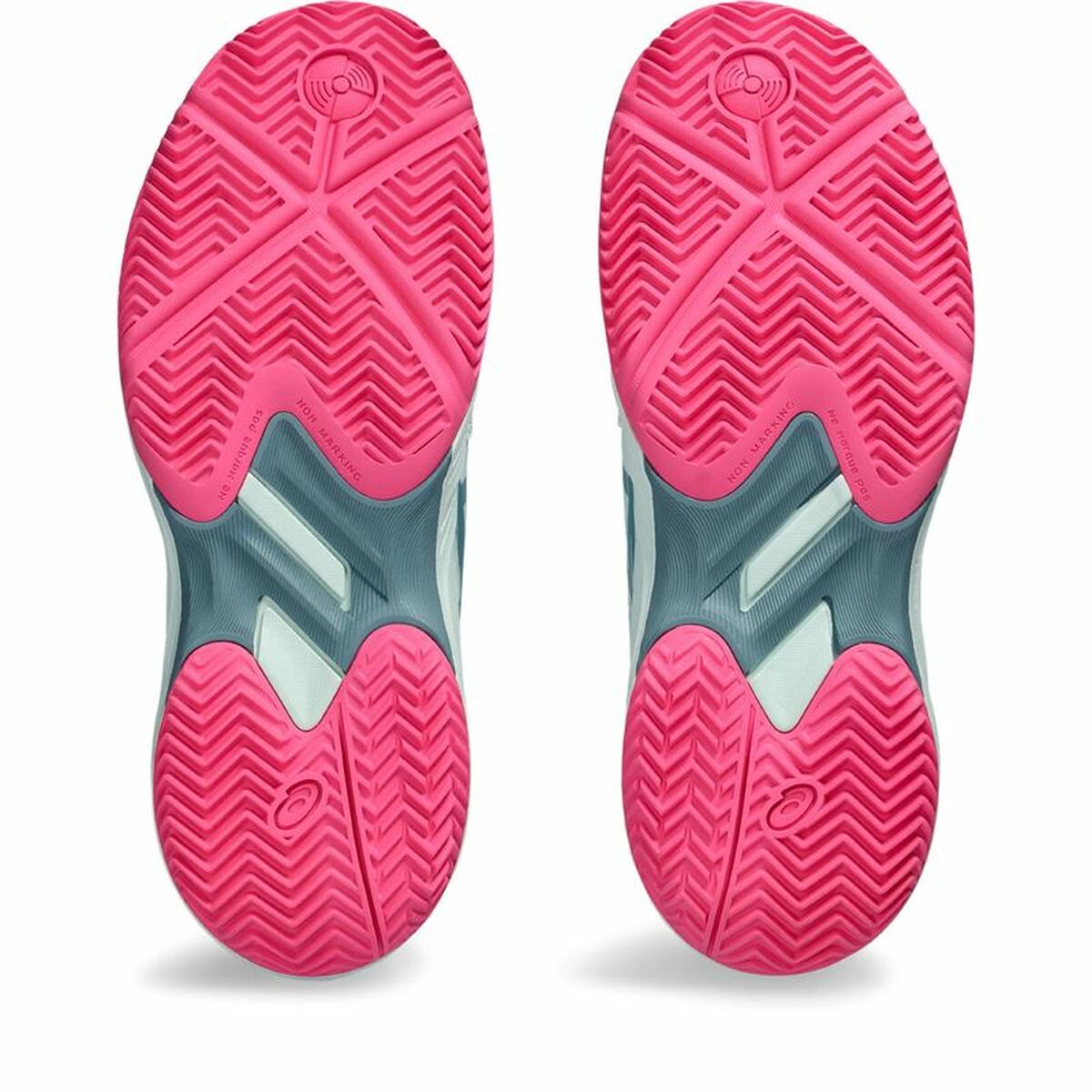 Scarpe da Padel per Bambini Asics Gel-Game 9  Azzurro Chiaro