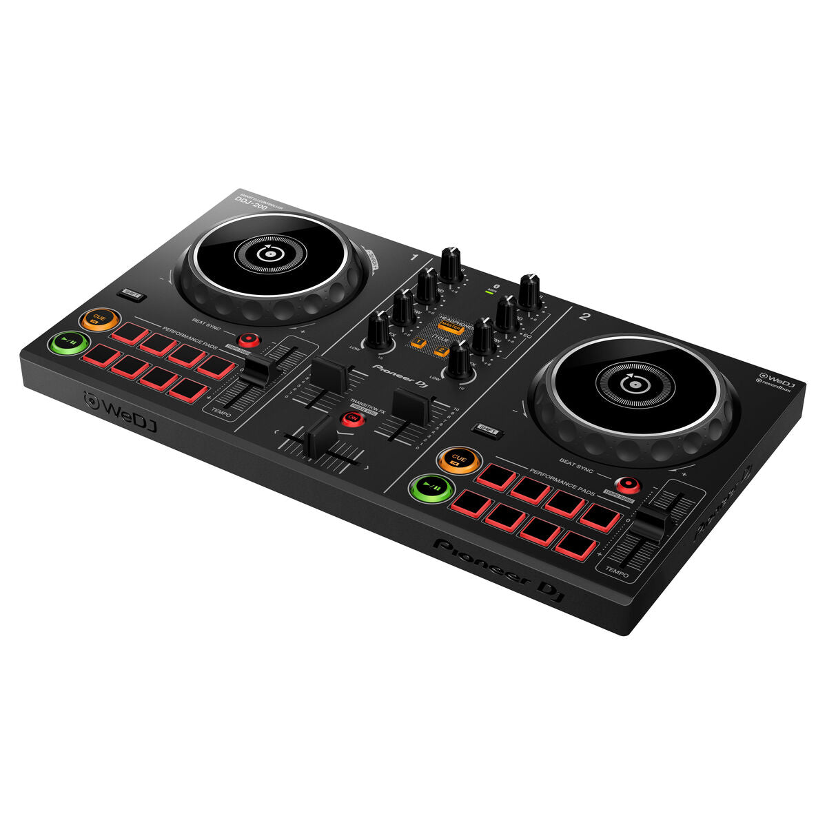 Controllo DJ Pioneer DDJ-200 Bluetooth 2 Canali (Ricondizionati B)