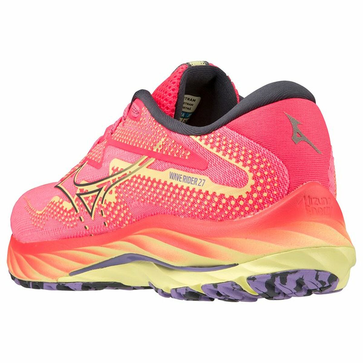 Scarpe da Running per Adulti Mizuno Wave Rider 27 Rosa