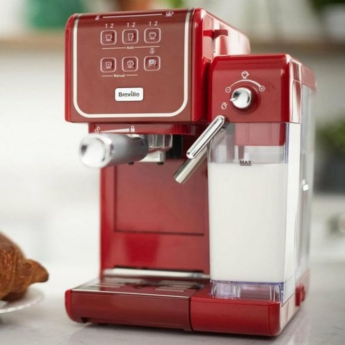 Cafetière superautomatique Breville Prima Latte III Rouge