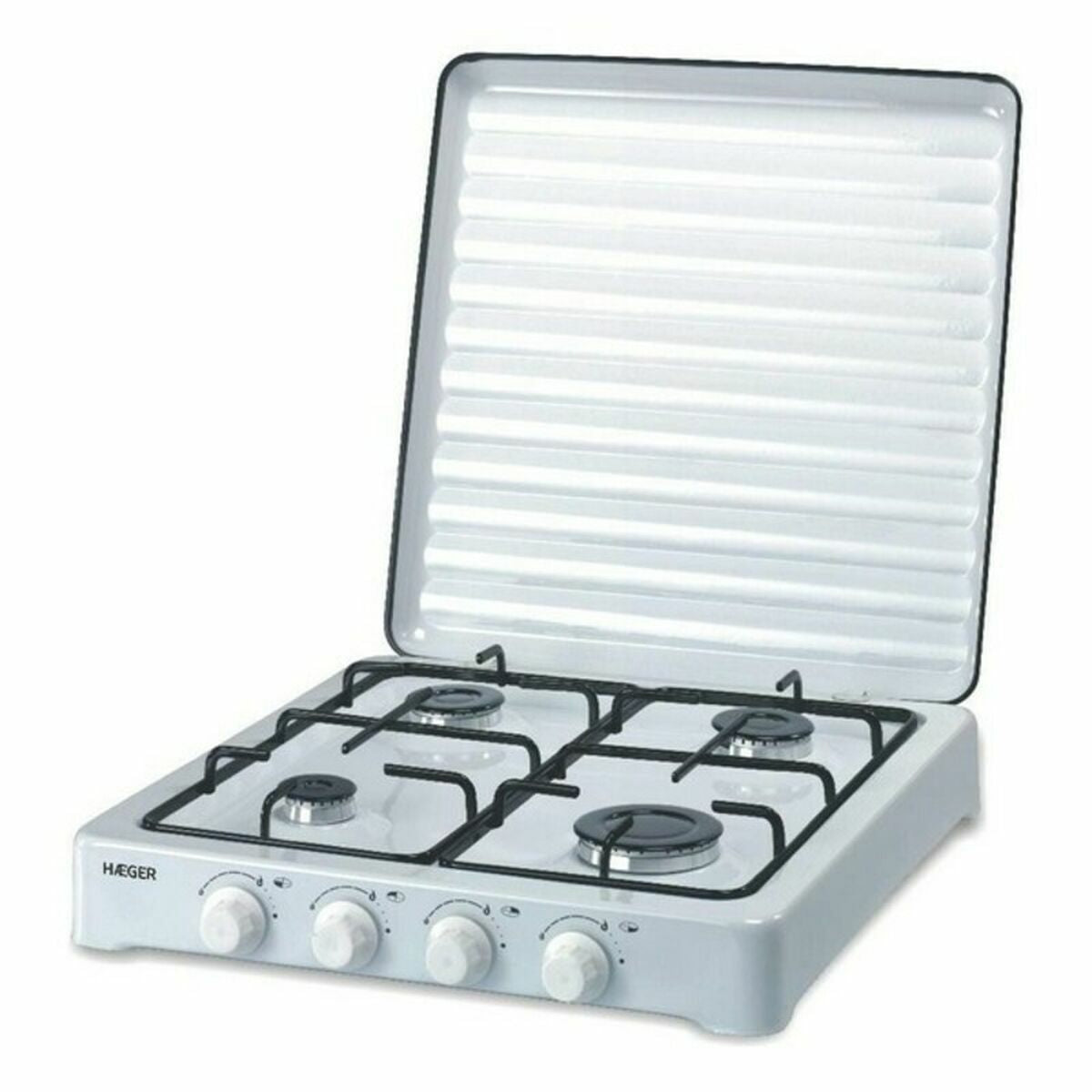 Piano cottura a Gas Haeger GC-04E.002A 4 Fornelli 60 cm