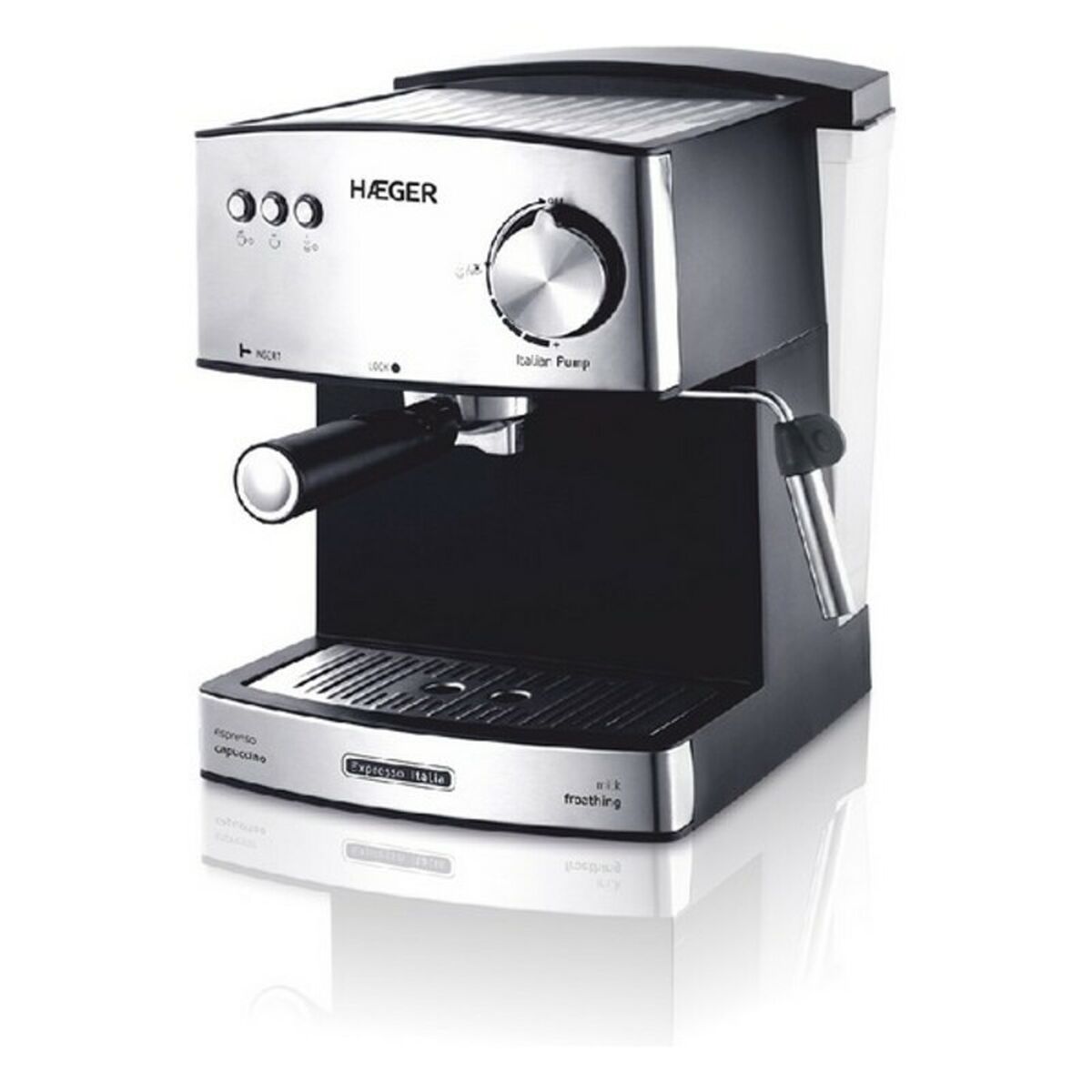 Caffettiera Express a Leva Haeger 850W 1,6 L