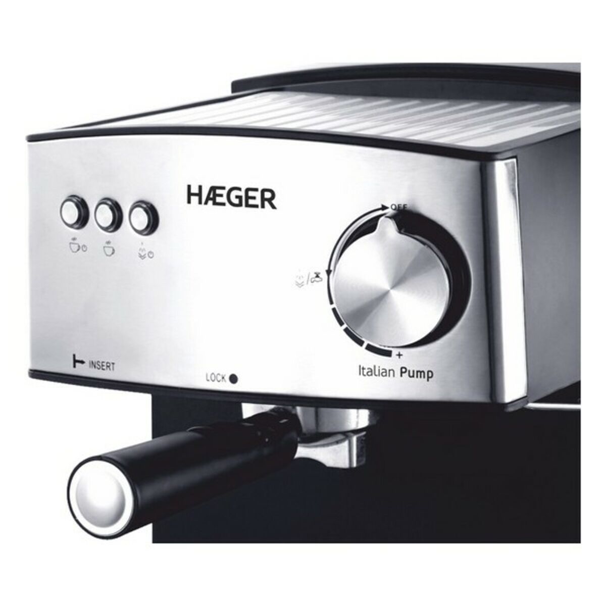 Caffettiera Express a Leva Haeger 850W 1,6 L