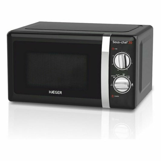 Micro-ondes avec Gril Haeger HAEGER 20 L Noir 20 L 700W (Reconditionné C)