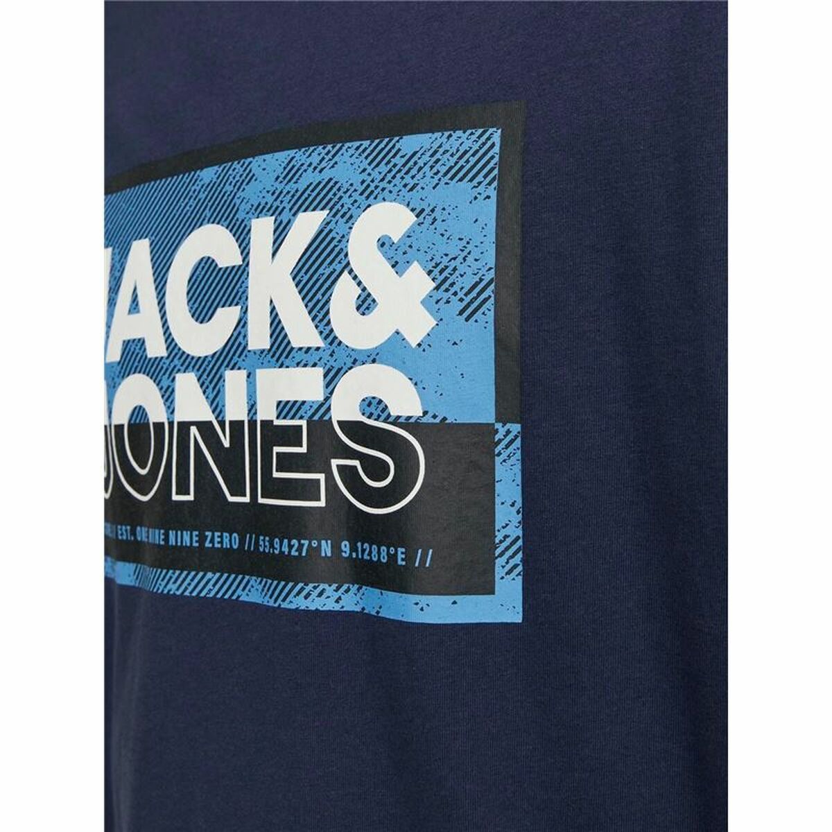 T-shirt à manches courtes homme Jack & Jones logan Bleu Homme